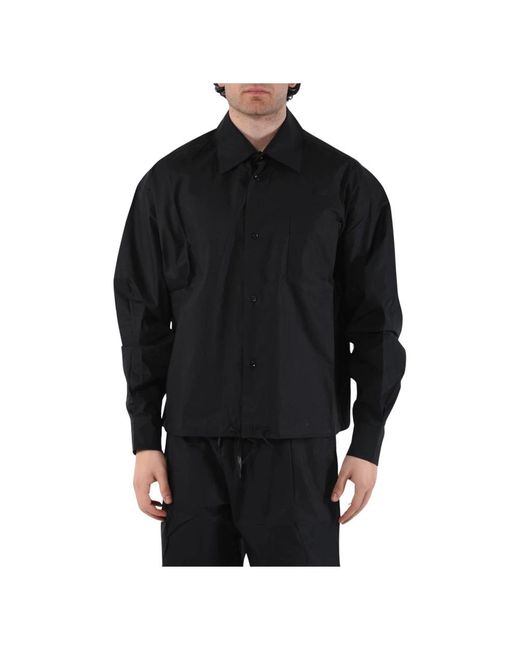 A PAPER KID Black Casual Shirts for men