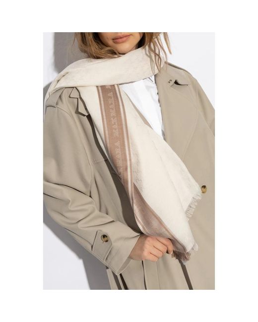Max Mara Natural Scarves