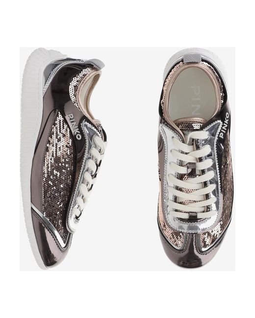Pinko Gray Sneakers