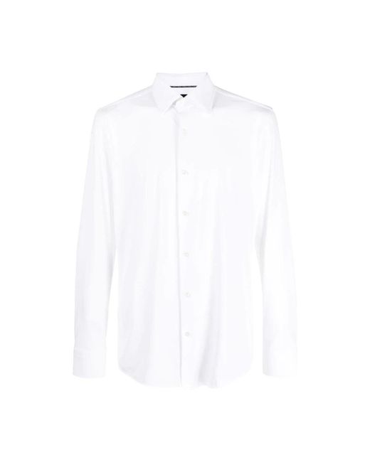 Boss White Casual Shirts for men