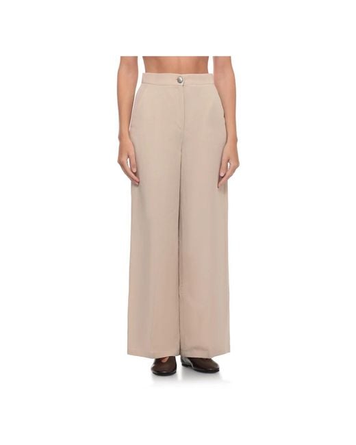 Marella Natural Wide Trousers