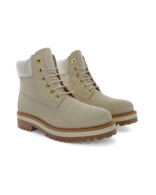 Lumberjack Gray Lace-Up Boots