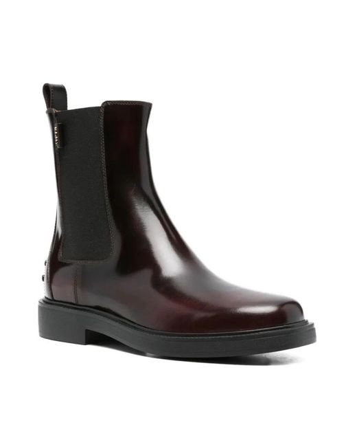 Tod's Black Chelsea Boots