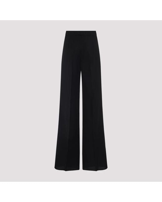 Max Mara Black Fernet Straight Pants