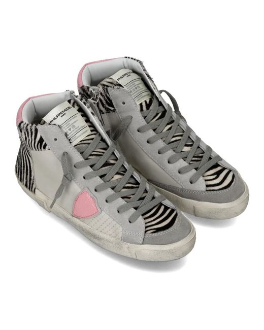 Philippe Model Gray Sneakers