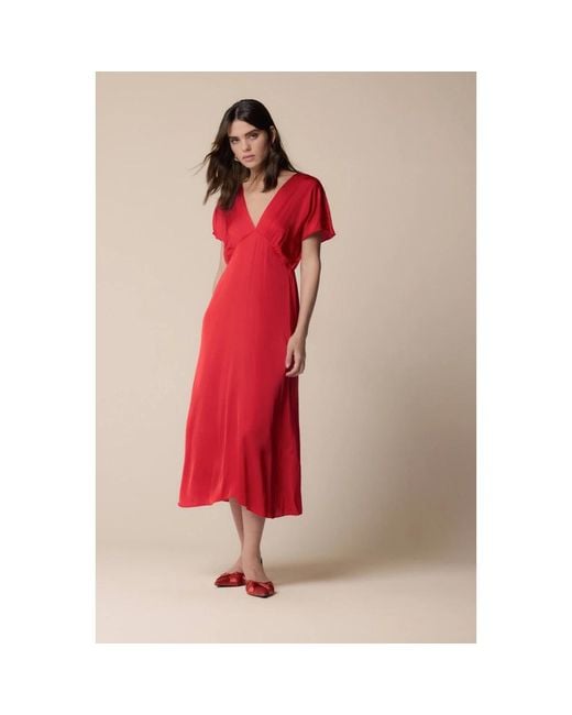 Kocca Red Midi Dresses
