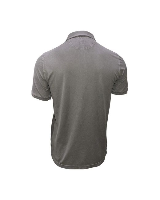 Fedeli Gray Polo Shirts for men