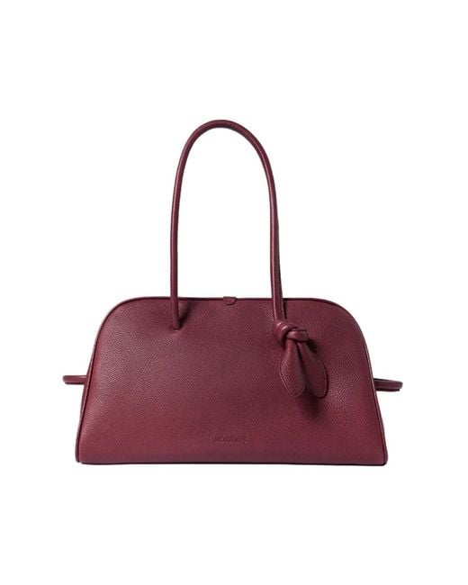 Jacquemus Purple Shopping Bags