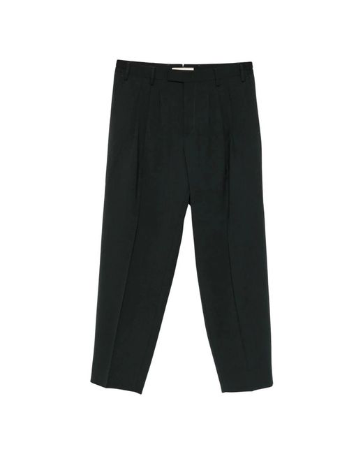 BRIGLIA Black Suit Trousers for men