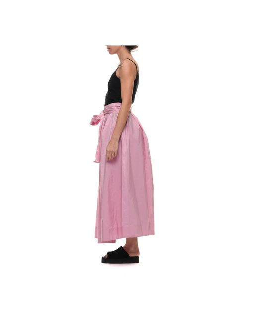 Skirts > maxi skirts Akep en coloris Pink