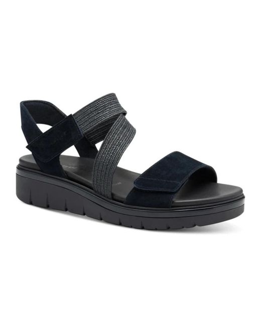 Tamaris Blue Wedges