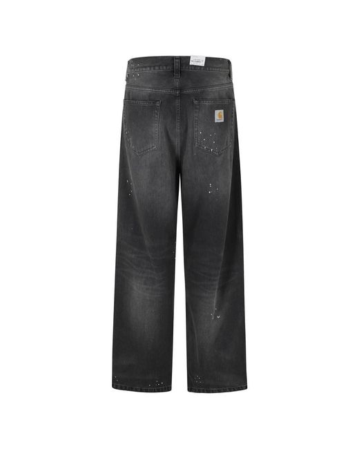 Carhartt Gray Straight Fit Jeans for men