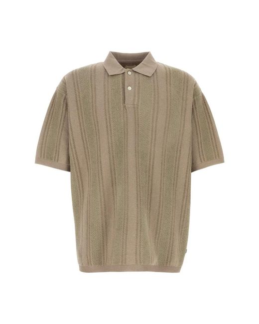 Nanamica Natural Polo Shirts for men