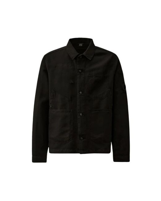 Light Jackets C P Company de hombre de color Black