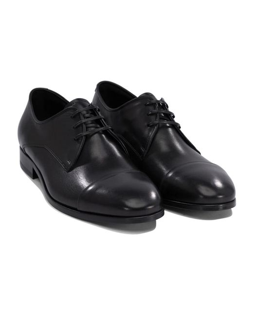 Fabi Black Business Shoes for men