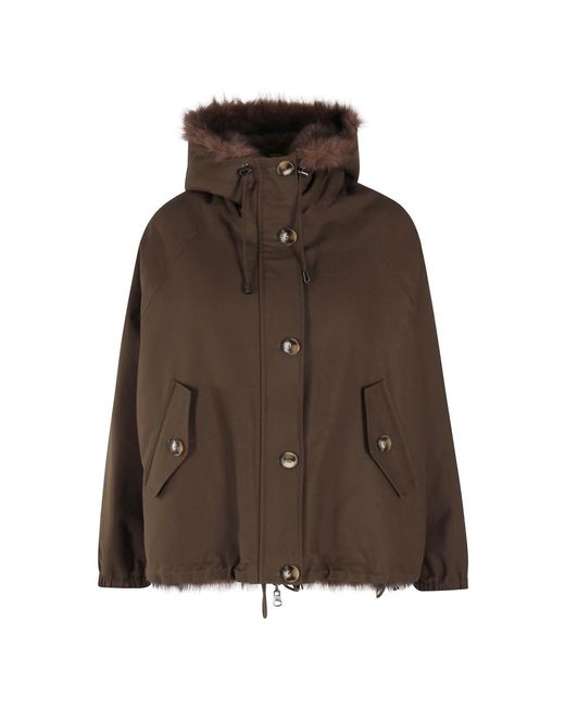 Winter Jackets VALENTINI 1972 de color Brown
