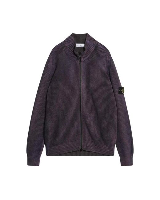 Cardigans Stone Island de hombre de color Blue