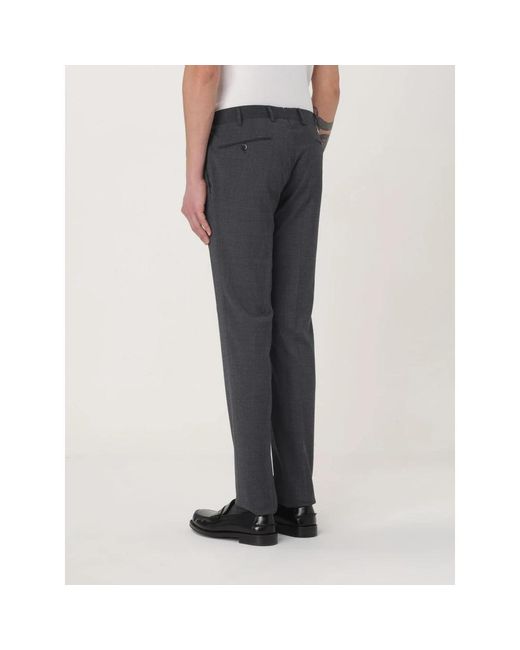 PT Torino Gray Suit Trousers for men