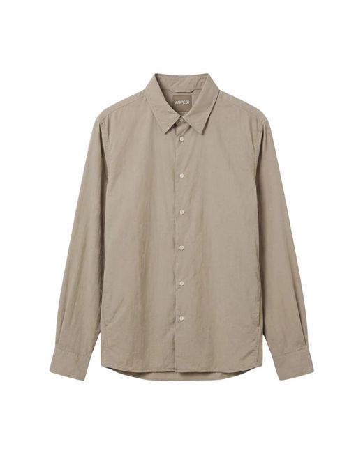 Aspesi Gray Casual Shirts for men