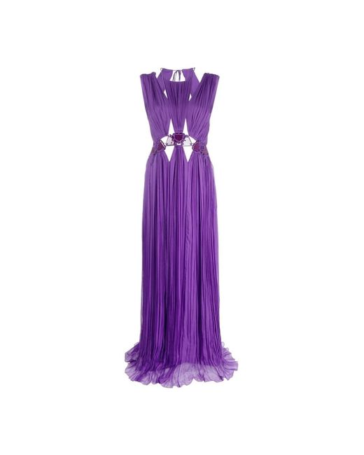 Alberta Ferretti Gowns in het Purple