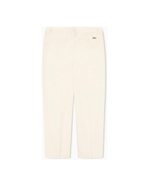 ARMANI EXCHANGE Cropped Broek in het Natural voor heren