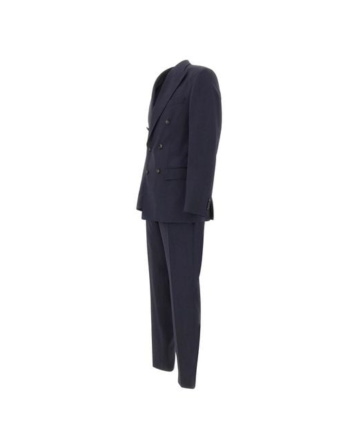 HUGO Blue Double Breasted Suits for men