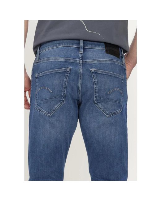 G-Star 3301 Slim in het Blue voor heren