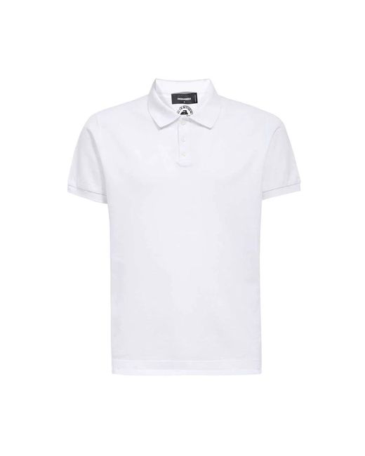 Polo Shirts di DSquared² in White da Uomo