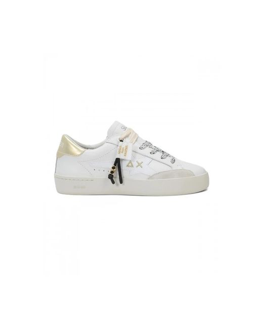 Sun 68 Katy Leather in het White