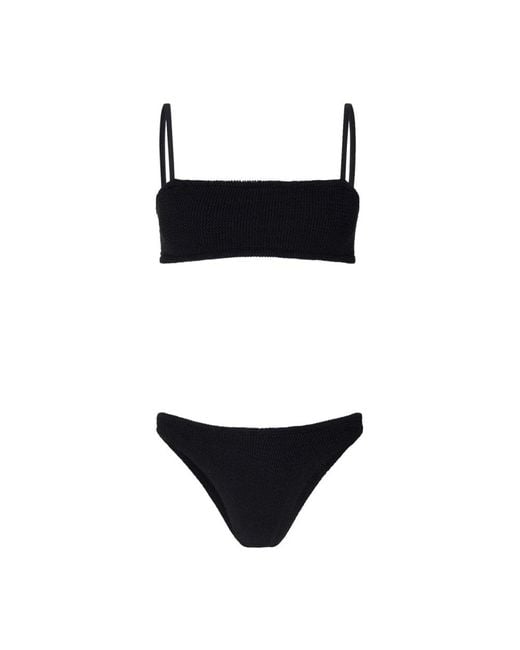 Hunza G Black Bikinis