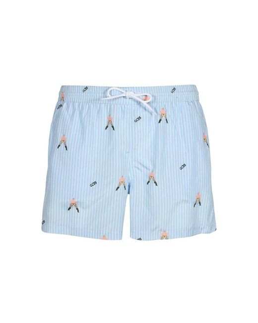 Gcds Blue Beachwear for men