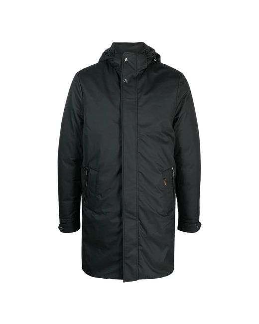 Moorer Jassen ,Zwart ,Zwarte Winterjassen in het Black voor heren