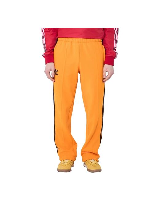 Adidas Orange Sweatpants for men