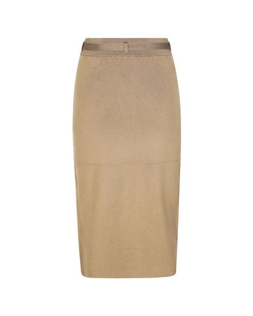 Elisabetta Franchi Natural Midi Skirts