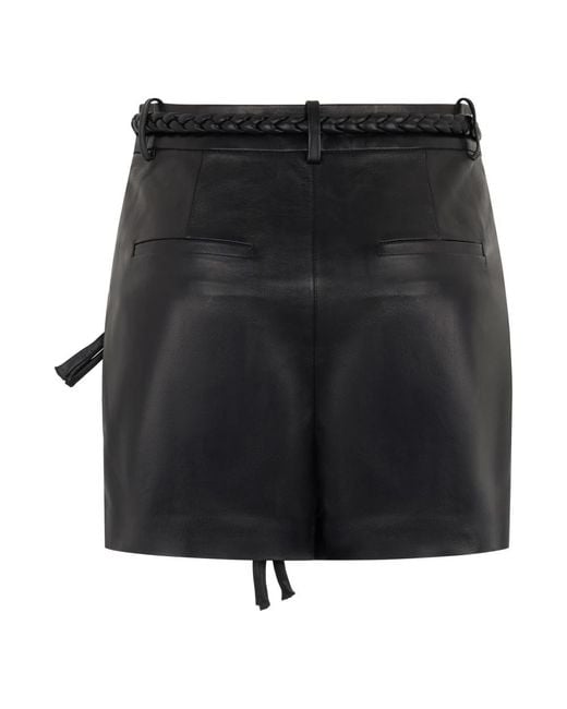 RED Valentino Black Short Shorts