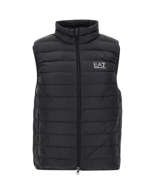 Vests EA7 pour homme en coloris Black