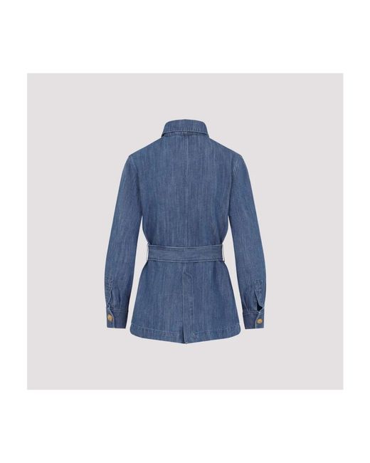 Valentino Garavani Blue Denim Jackets