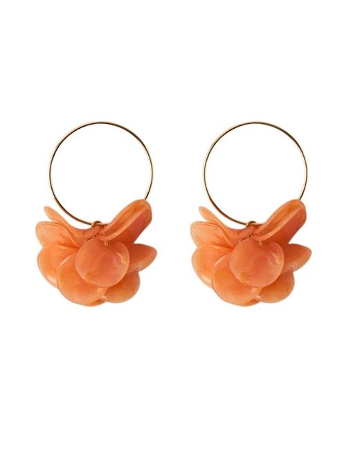 Earrings Malababa de color Orange