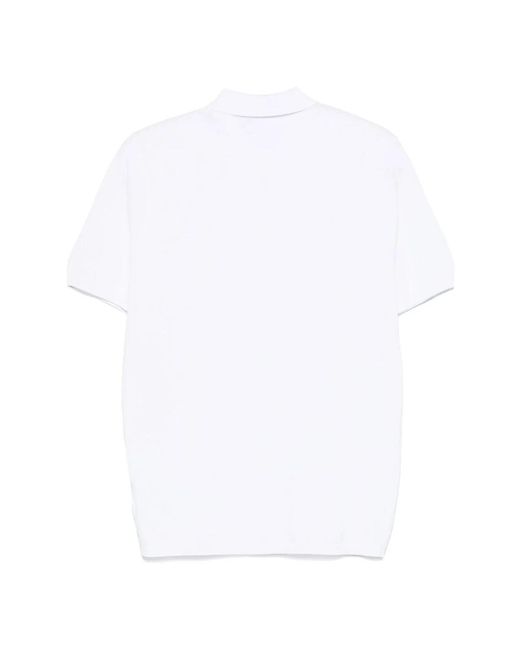 Aspesi Baumwoll-Polohemd in White für Herren
