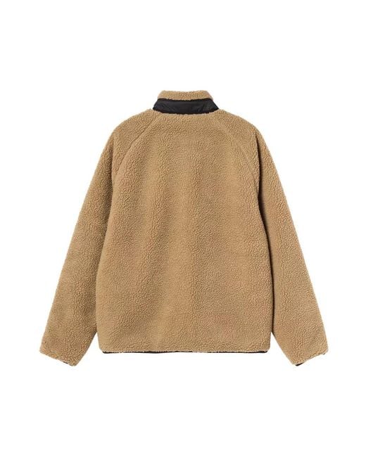 Carhartt Hellbraune Jacke Mit Reißverschluss Und Mehreren Taschen in Brown für Herren