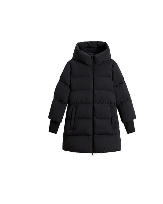 Woolrich Cloud Madison Coat in het Black
