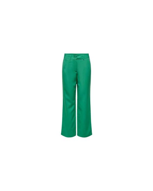 ONLY Green Wide Trousers