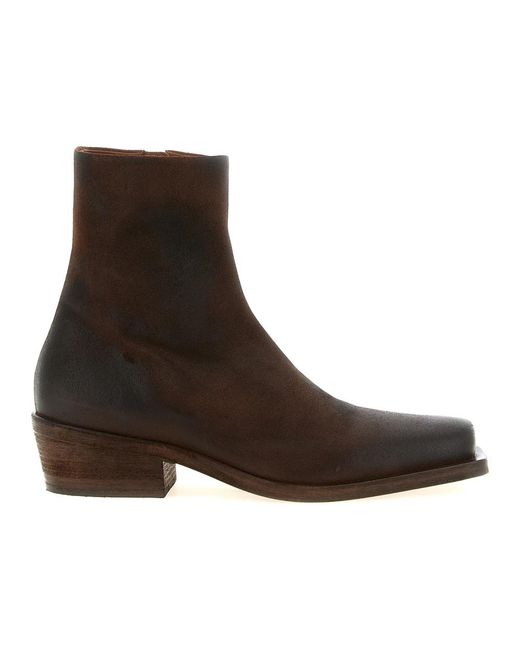 Marsèll Brown Cowboy & Biker Boots for men