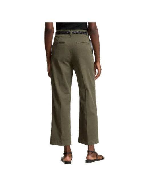 Trousers > cropped trousers Ralph Lauren en coloris Green