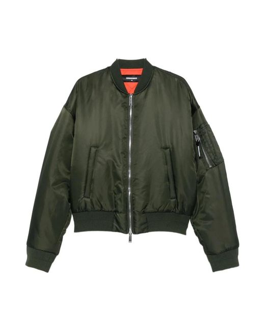 DSquared² Jassen ,Groen ,Groene Jas Buitenkleding Aw 25 in het Green voor heren