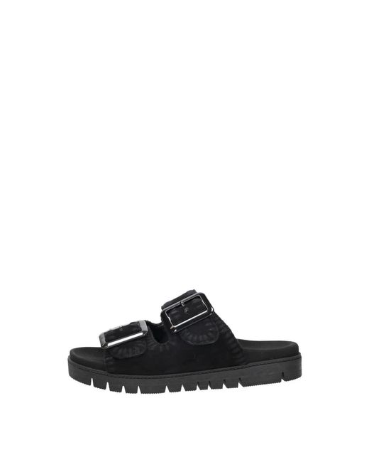 Sliders Gabor en coloris Black