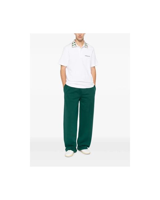 Casablanca White Polo Shirts for men