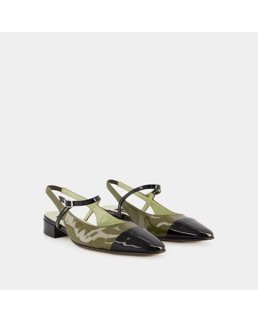 CAREL PARIS Green Ballerina Shoes