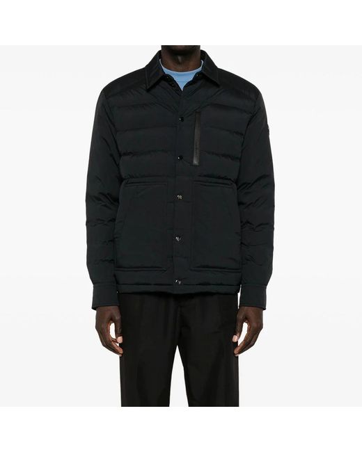 Moncler Black Light Jackets for men
