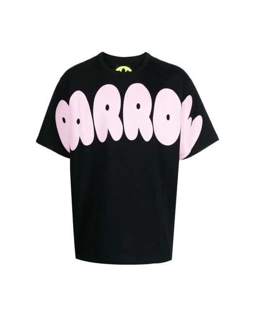 Barrow Stilvolle t-shirt kollektion in Black für Herren